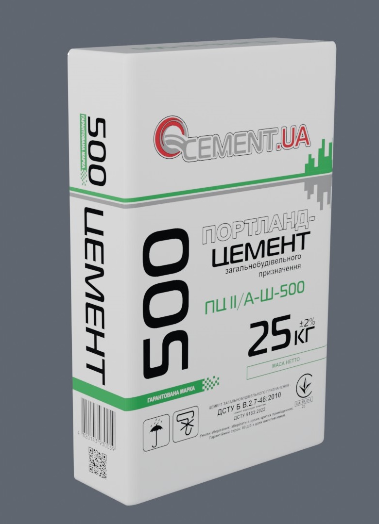 Цемент ПЦ ІІ/А-Ш-500